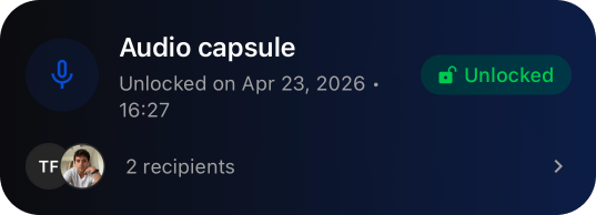 Audio capsule